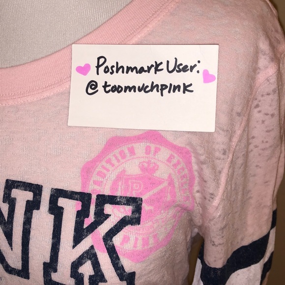 Victoria’s Secret PINK Vintage Style Tee Shirt MD - Picture 3 of 7